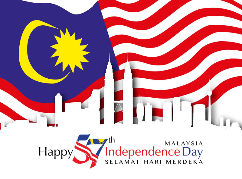 happy 57th malaysia independence day 31st of august is the day when ...