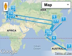 My Travel Map