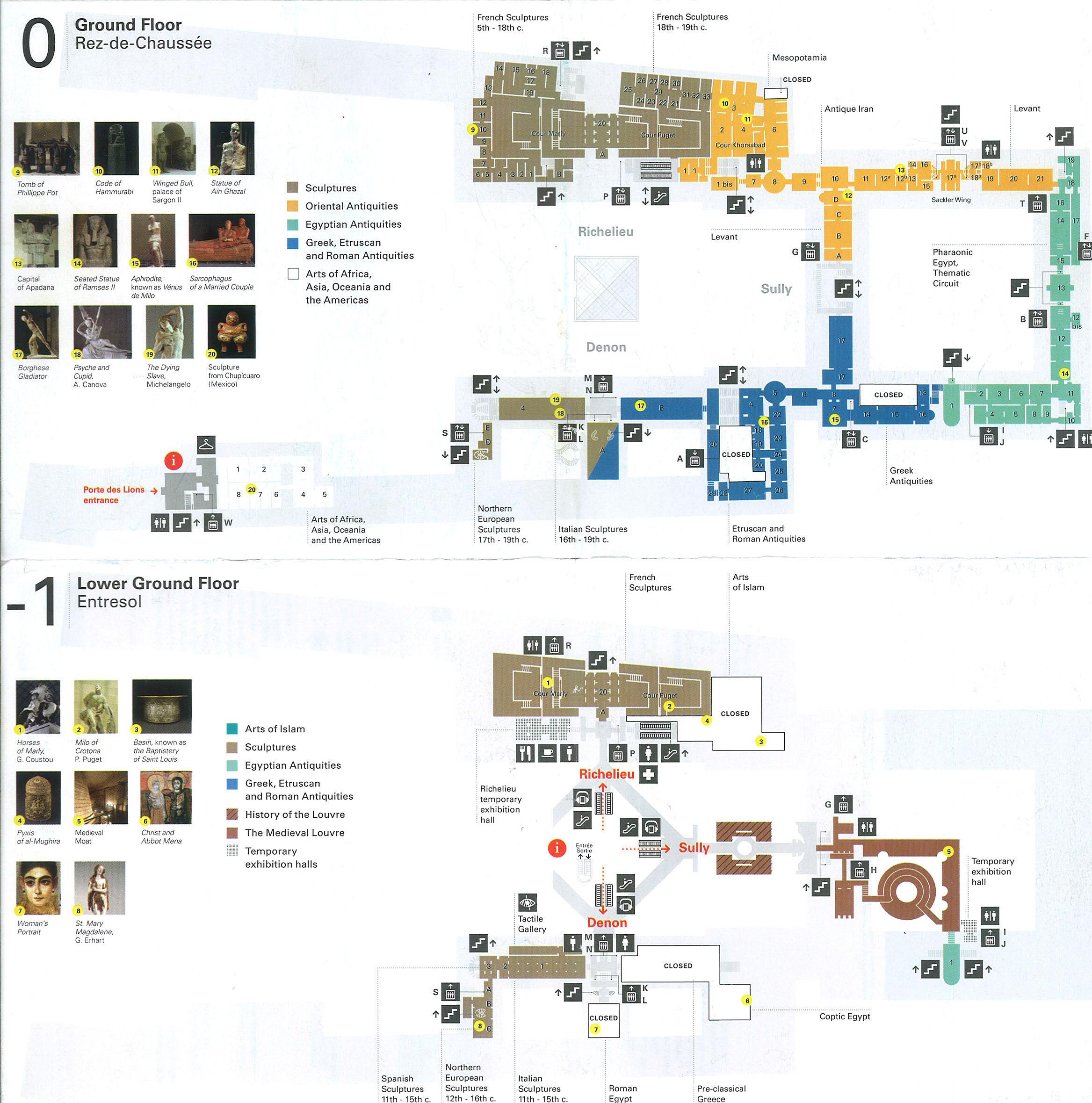 louvre plan avec les incontournables pdf