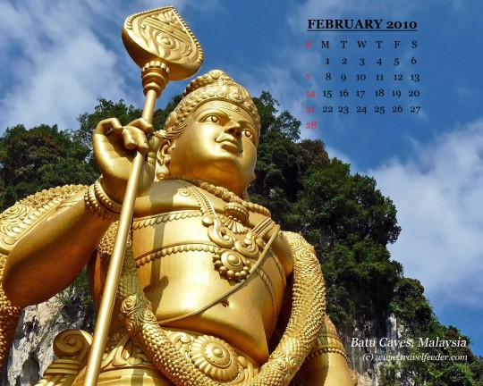 February,BatuCaves1280x1024