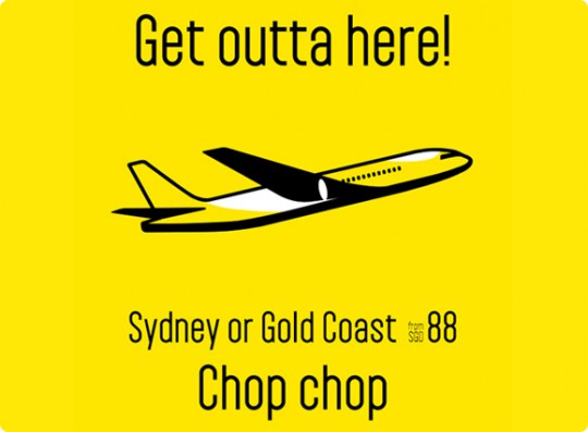 Scoot Airline superbly cheap air fares to Sydney and Gold