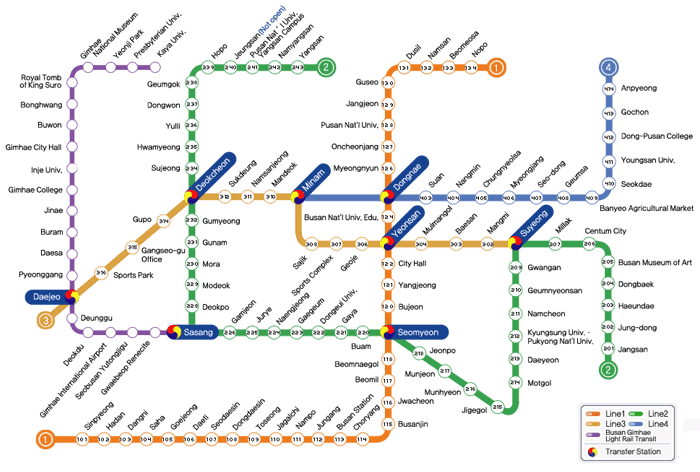 Busan-Metro-map