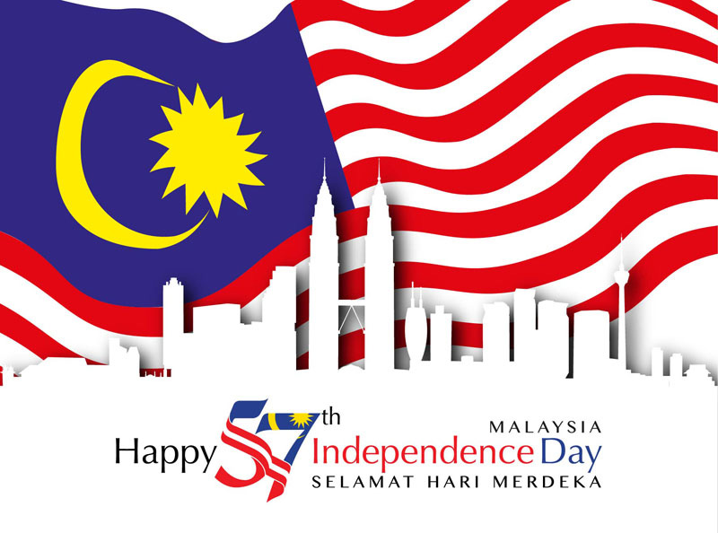 A subdued 57th Malaysia Independence Day or Hari Merdeka