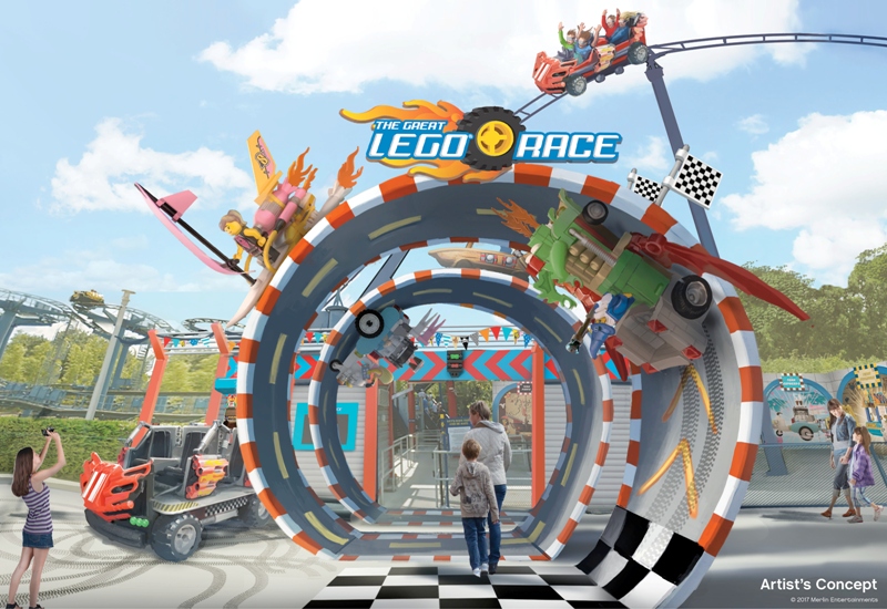 LEGO Virtual Reality Roller Coaster