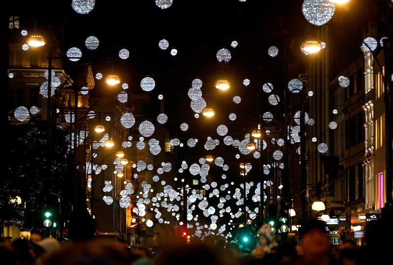 Oxford Street Christmas Lighting
