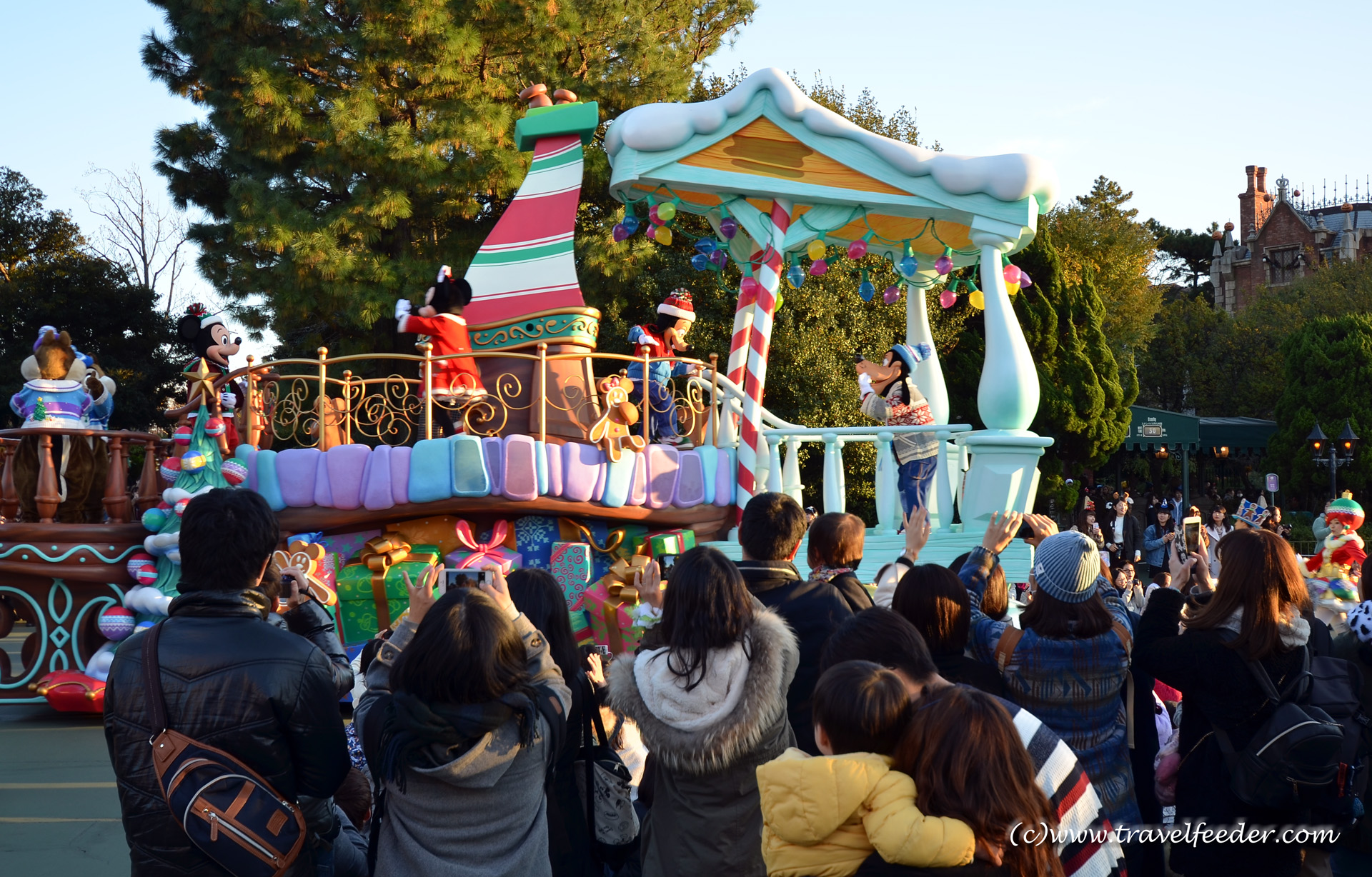 Family holiday in Disneyland